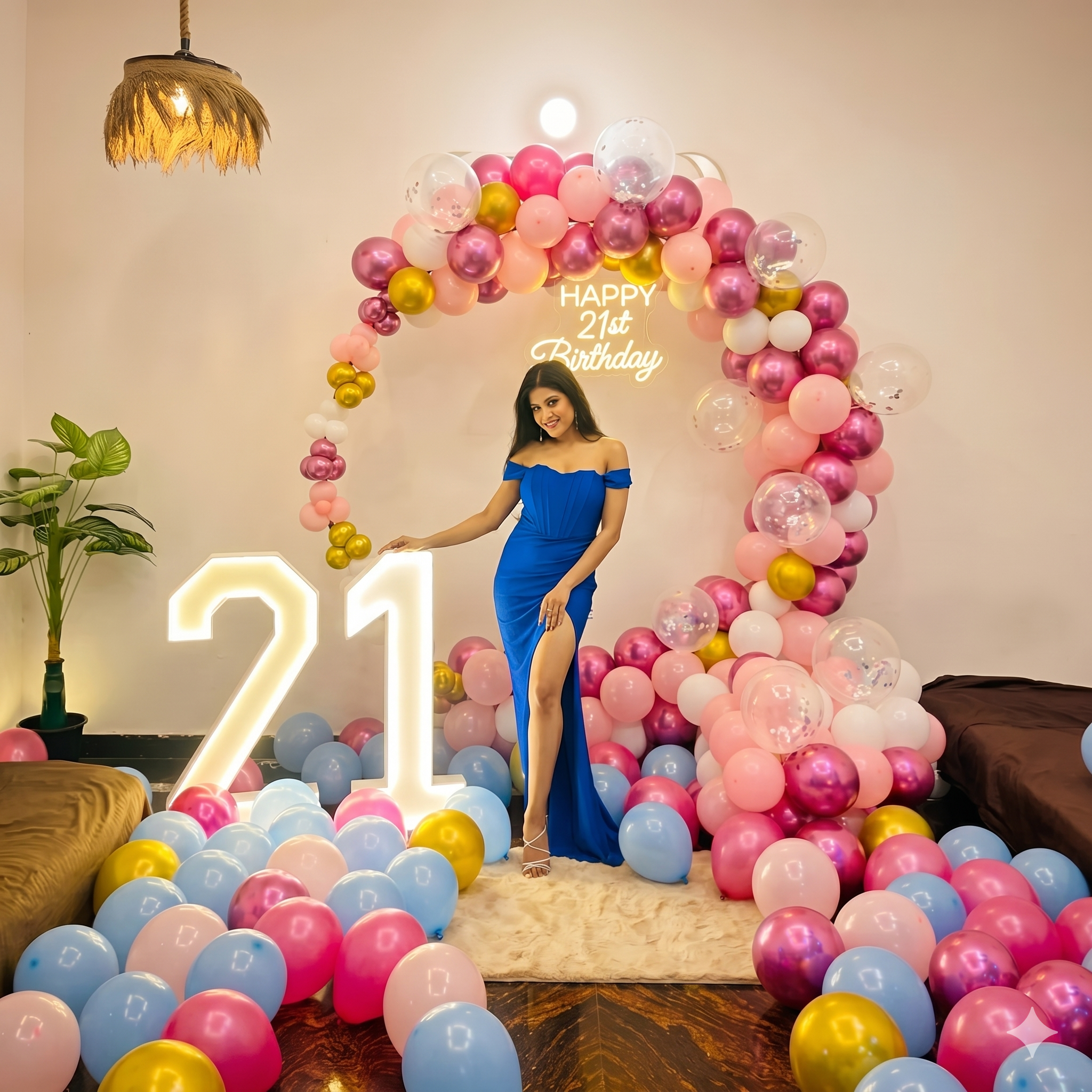 Balloon ring decoration Gurgaon