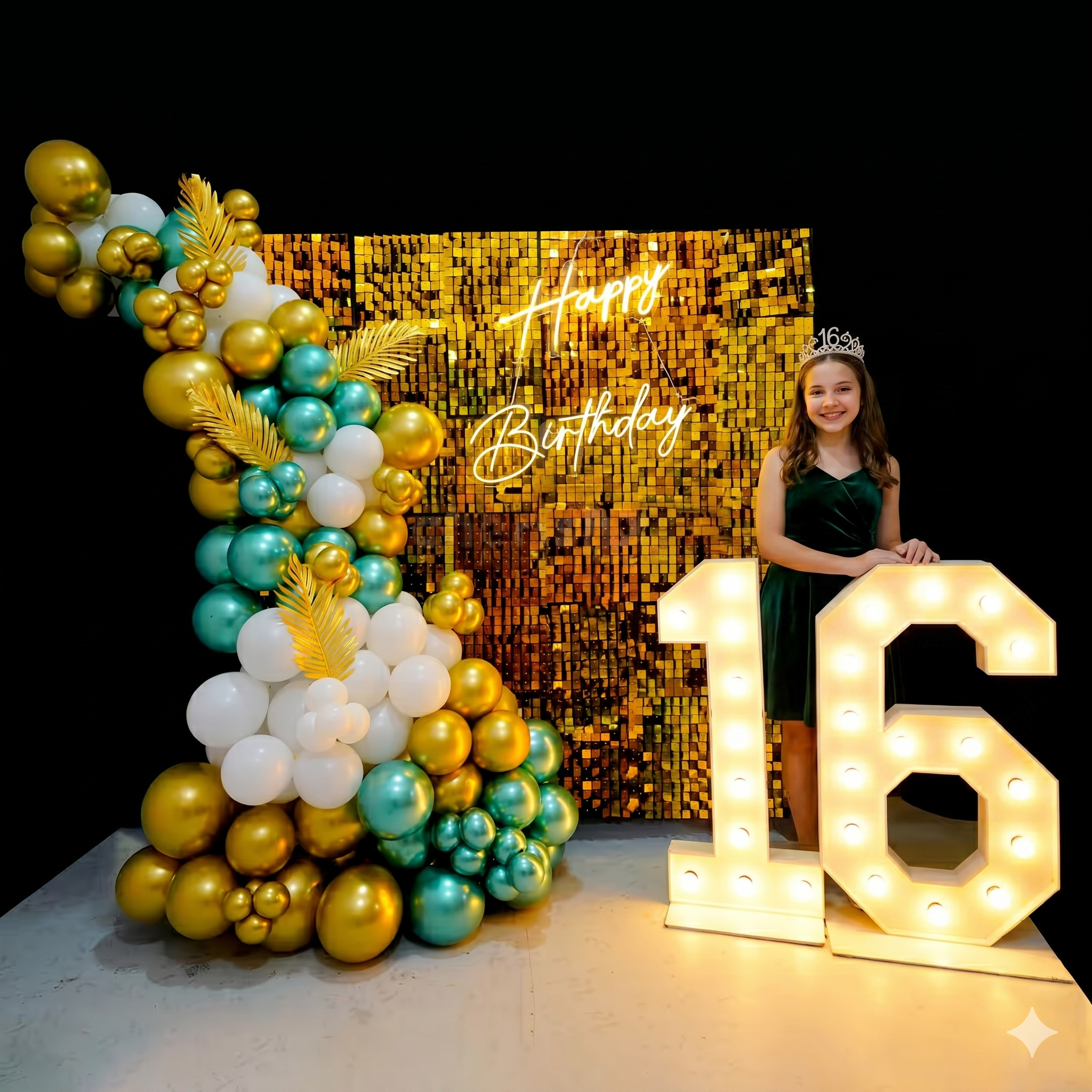 Sequin wall decoration Gurgaon