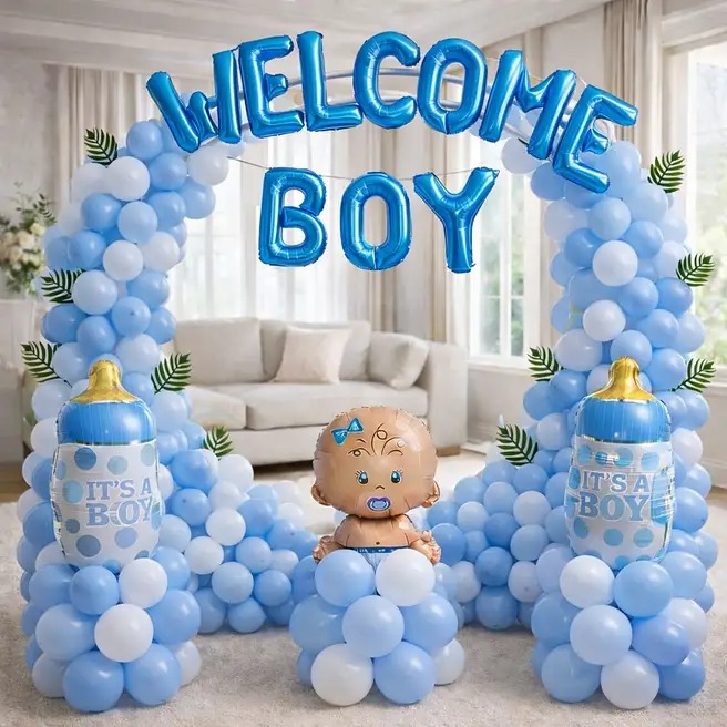 Welcome baby room decoration for newborn in Gurgaon